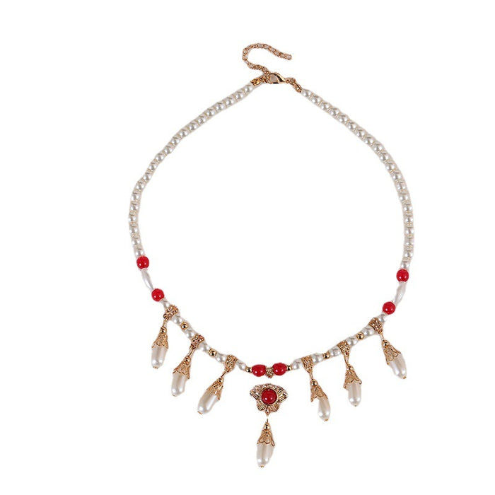 Wholesale Necklace Antique Han Clothing Wreaths Collar Women's