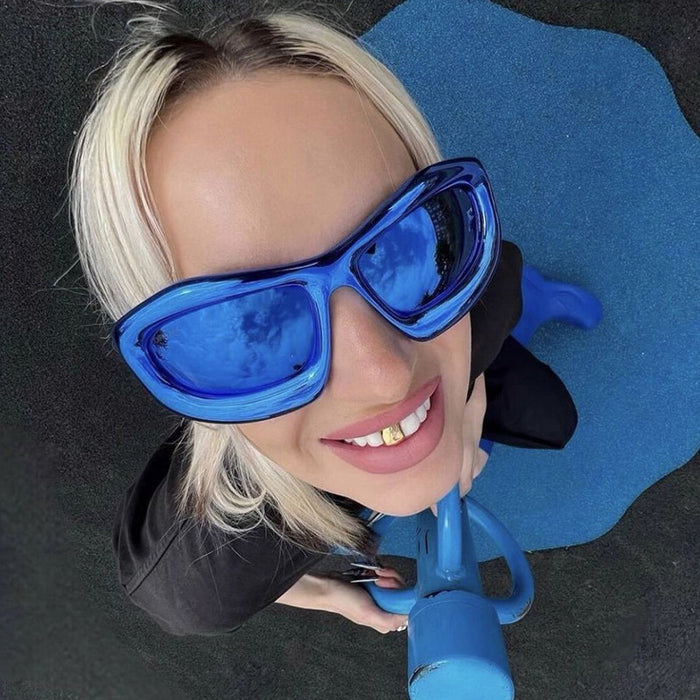 Wholesale Exaggerated personality sunglasses, fashionable and trendy sunglasses