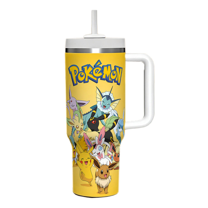 Wholesale 40oz Car Cup  Cartoon Stainless Steel  ice bullies cup Tumbler Thermos Cup