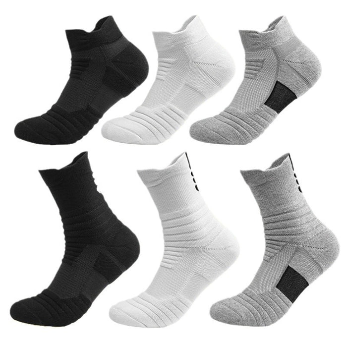 Wholesale Long tube professional practical basketball socks, short tube towel bottom high top sports socks