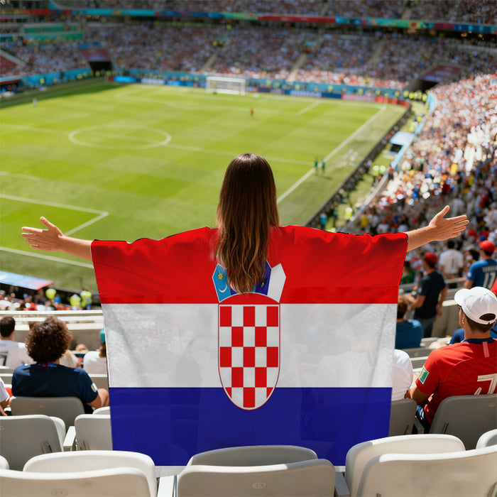 Wholesale Fan Flag 90x150cm Decorative World Cup Party Accessory