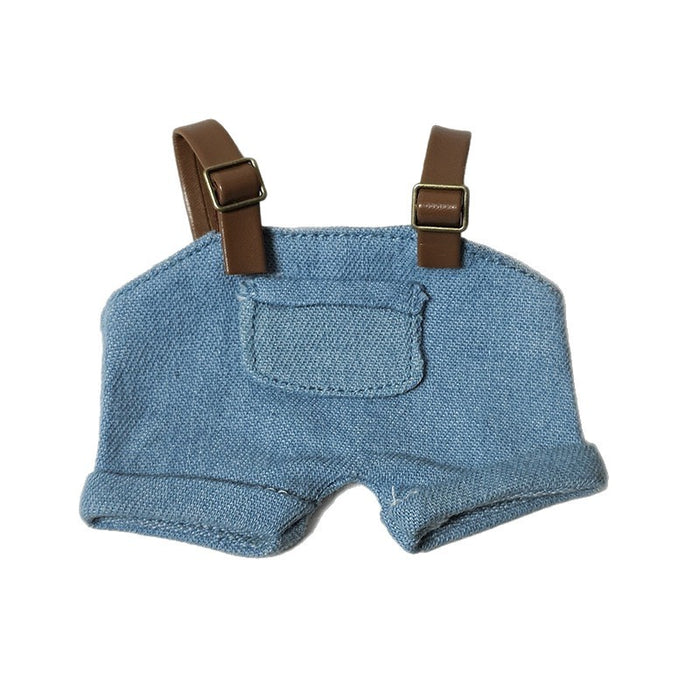 Wholesale cloth multicolor suspenders striped short sleeve sweater suit clothes