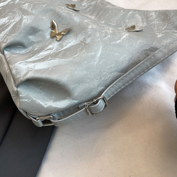 Wholesale Large capacity bag, high-end feel, niche commuting tote bag, backpack, single shoulder, crossbody backpack