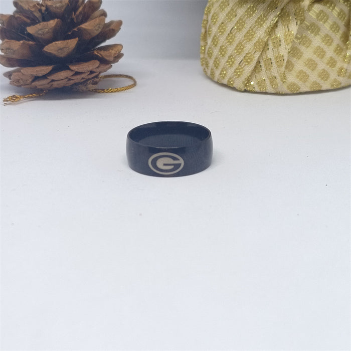 Wholesale American Super Rugby Team Stainless Steel Arc Ring T