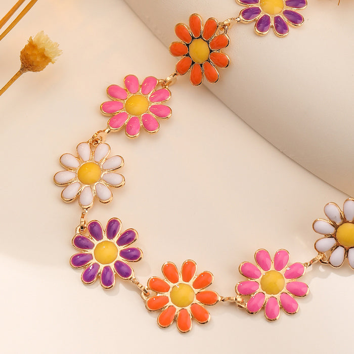 Wholesale Personalized, fashionable, creative flower bracelet jewelry