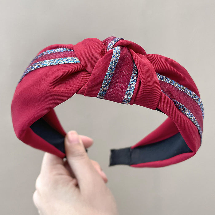Wholesale Lace Retro Minimalist Headband JDC-HD-HuiY020