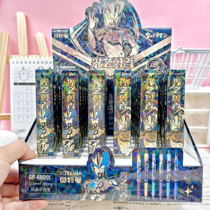 Wholesale Blind Box Pen Cartoon Gel Pen Metal Pen Clip Press Neutral Black