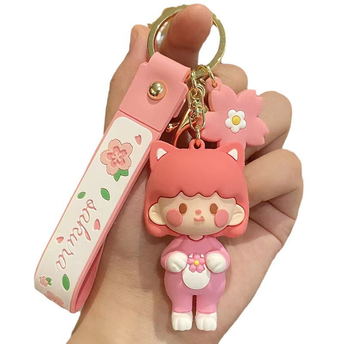 Wholesale Cute keychain, exquisite bag, key pendant, cute backpack ornament