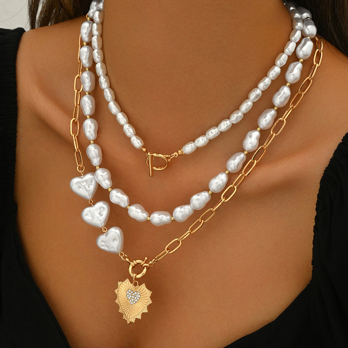 Wholesale jewelry irregular chain clavicle chain