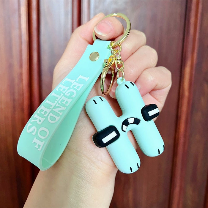 Wholesale Cartoon Silicone Doll Keychain JDC-KC-MingT035