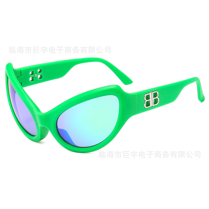 Wholesale Personalized, super fashionable, cat eye trendy sunglasses, sunglasses, sunscreen sunglasses