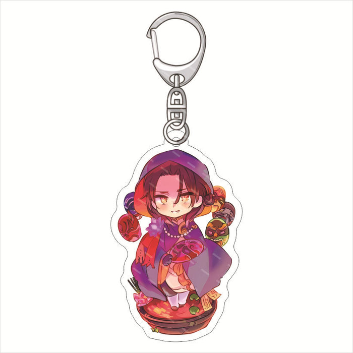 Wholesale Anime peripheral acrylic keychain pendant