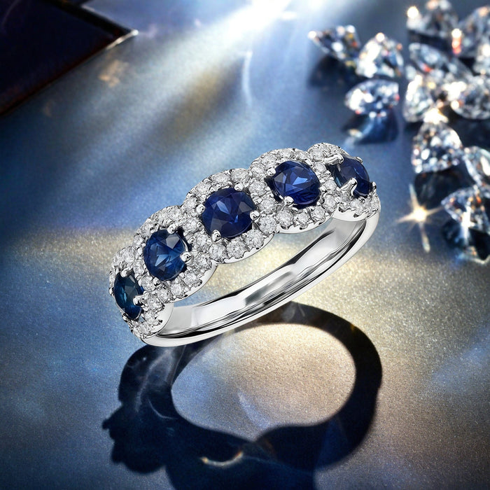 Wholesale Fashion, light luxury, personalized zircon rings, high-end accessories, wholesale of ring accessories