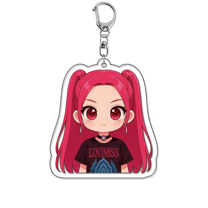 Wholesale Anime Acrylic Keychain 2D Peripheral Backpack Pendant