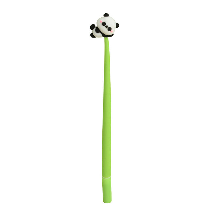 Wholesale Soft Plastic Gel Pens Cute Cartoon Panda Design for Student Everyday Use