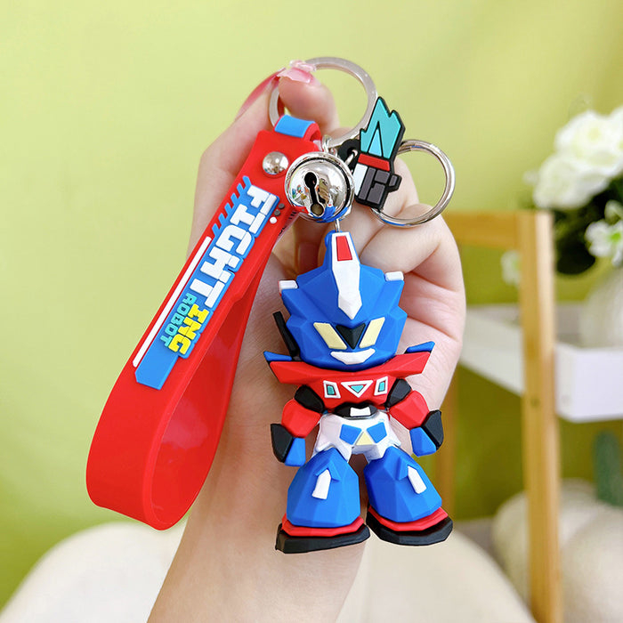 Wholesale School Bag Hanging Keychain Pendant Cartoon Style High-end Men's Doll Keychain