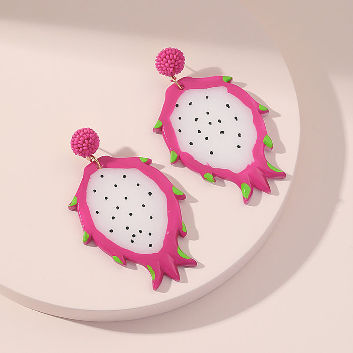 Wholesale Creative Fruit Earrings for Women JDC-ES-Gute058