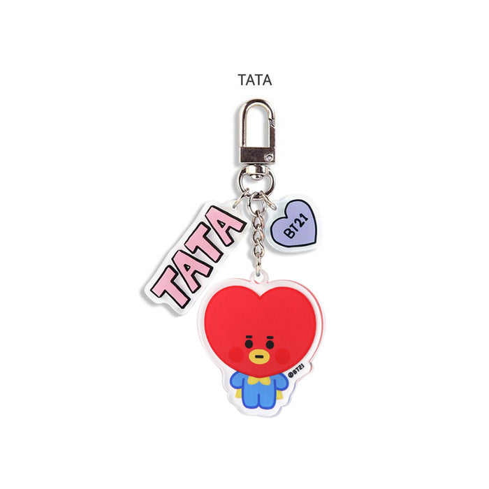 Wholesale Acrylic cute cartoon couple keychains