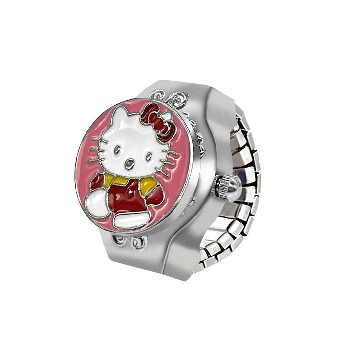 Wholesale Cat Quartz Watch Rings JDC-RS-BoZ001