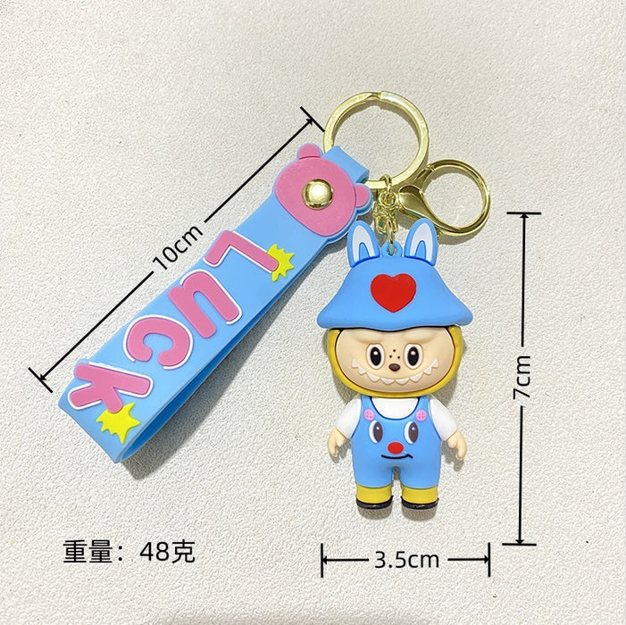 Wholesale Cross-Dressing Cute Series Keychain Car Backpack Doll Gift Keychain