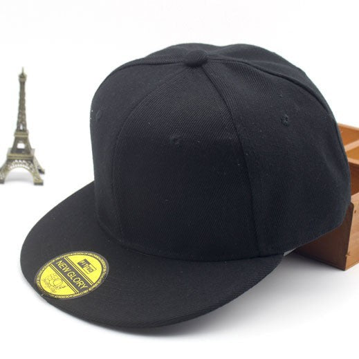 Wholesale Solid Black Plain Dome Baseball Cap Adjustable For Unisex Summer Sun Protection Fashion Accessory
