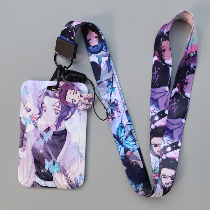 Wholesale Cartoon animation hard fit Lanyard Keychain