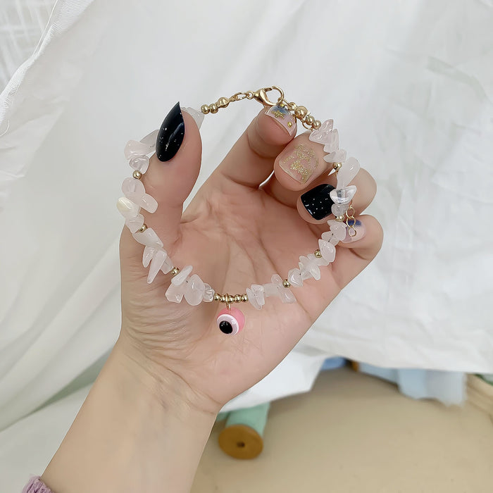 Wholesale Stone Bracelet Personalized Stone Eye Devil' s Eye Lobster Buckle Bracelet