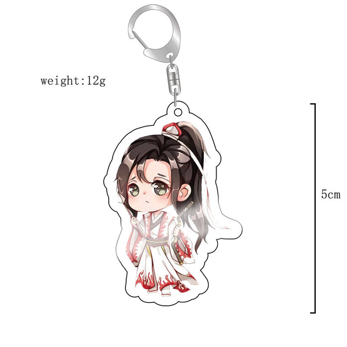 Wholesale Anime peripheral acrylic keychain pendant