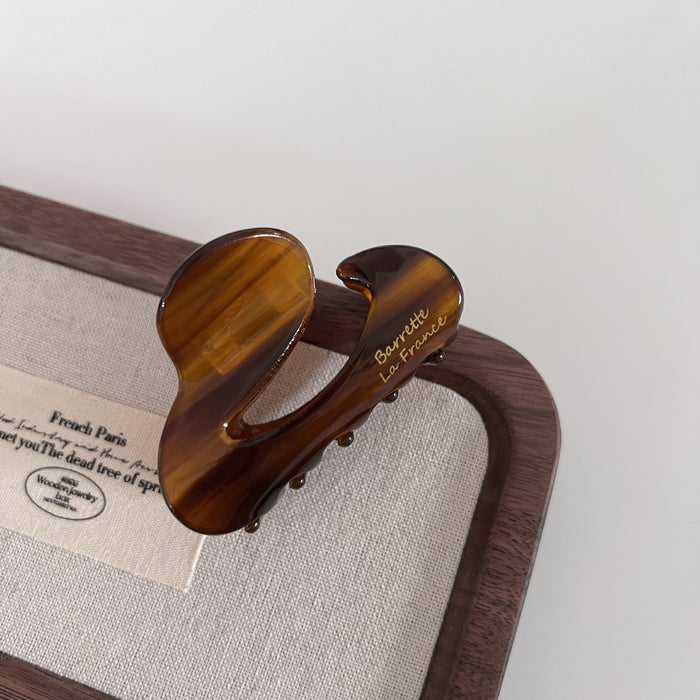 Wholesale Temperament Alien Medium Simple Half zip Hairpin with Shark Clip Hair Clip Hair Accessories