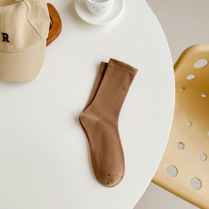 Wholesale Socks pile, tube socks, pure cotton versatile, loose mouth pile socks