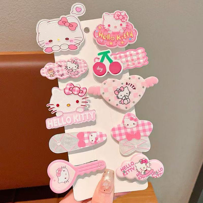 Wholesale Cute cartoon character hair clips for girls