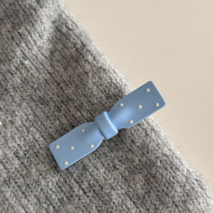 Wholesale Polka Dot Alloy Bow Star Hair Clips