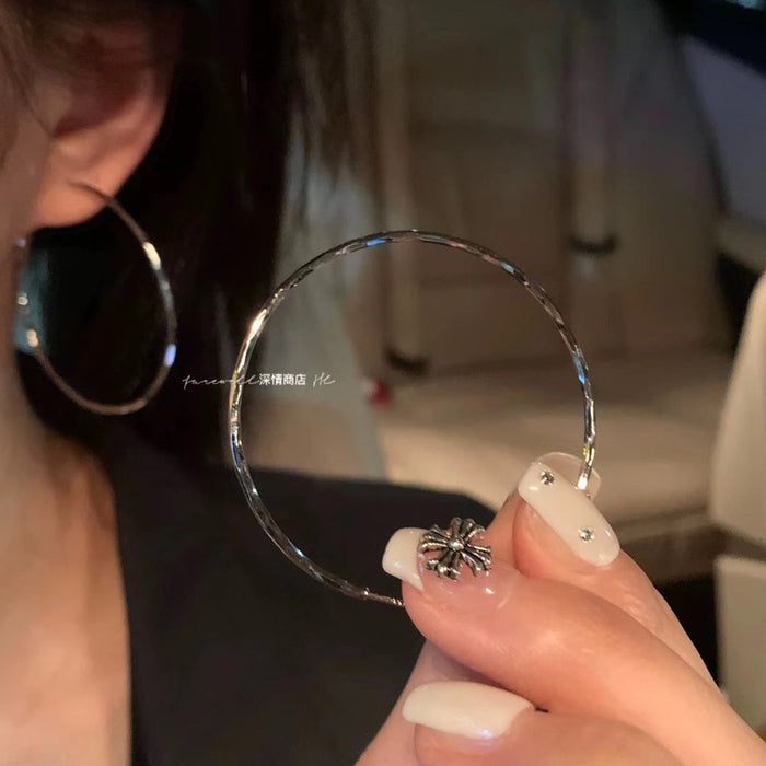 Wholesale Personality Large Hoop Earrings