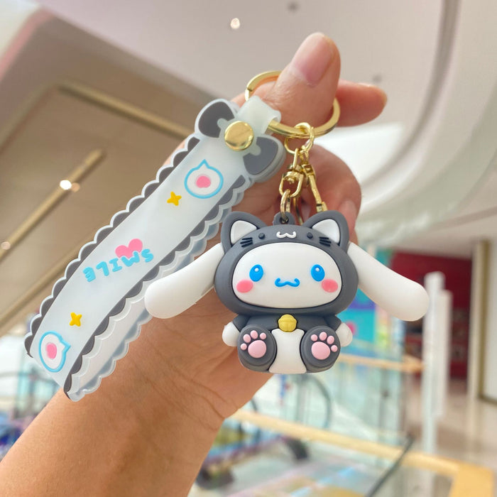 Wholesale  Cartoon keychain car key pendant doll key chain bag pendant small gift
