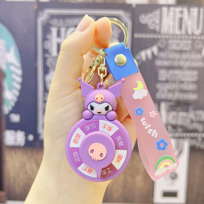 Wholesale  Creative  Keychain Pendant Couple Cartoon Hanging Doll Key Chain Doll