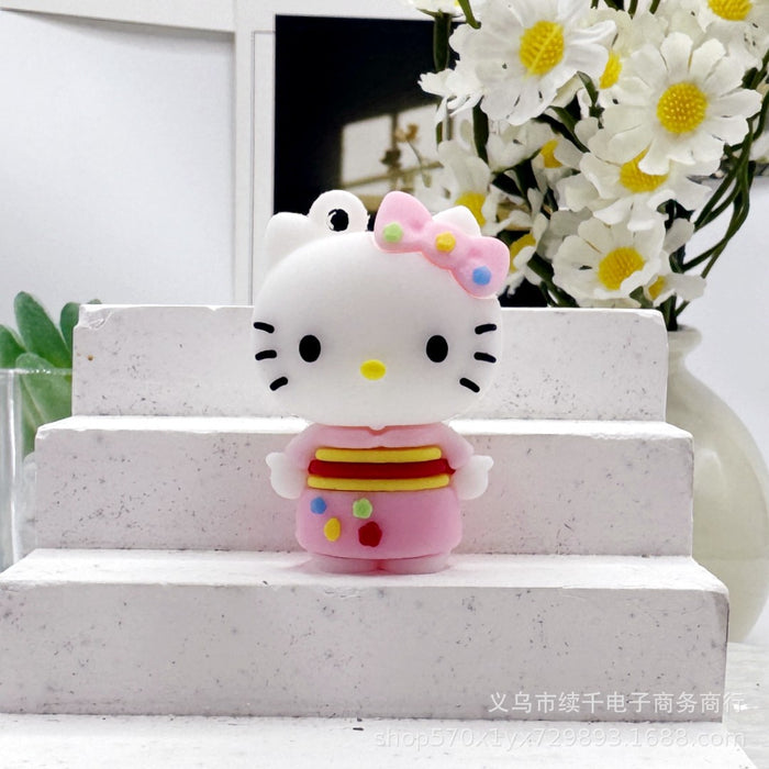 Wholesale Cartoon keychain ring, car keychain, silicone PVC soft rubber