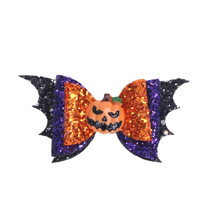 Wholesale Children Halloween Bow Hair Clip JDC-HC-Bais009