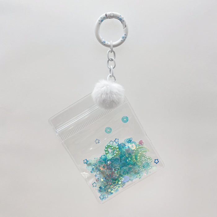 Wholesale transparent thick cute key chain pendant accessories