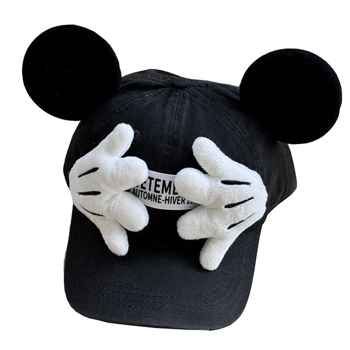 Wholesale Cartoon Ears Baseball Hat Parent Child Palm Duck Tongue Hat