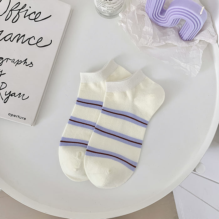 Wholesale Thin socks, boat socks, cartoon cute invisible socks, boneless socks, college style shallow mouth socks