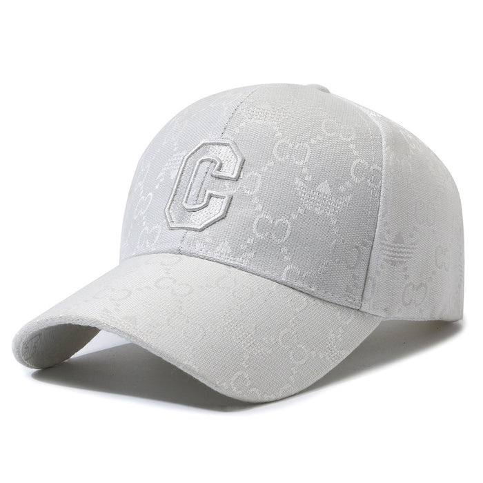 Wholesale Baseball cap with sun protection and embroidery, fashionable and versatile outdoor duckbill cap