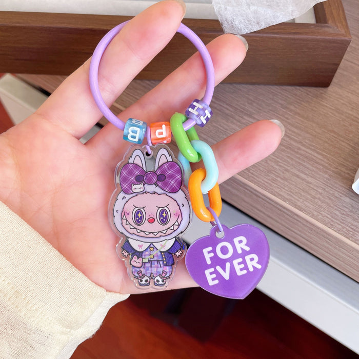 Wholesale Cute  Keychain Pendant Cartoon Backpack Accessories