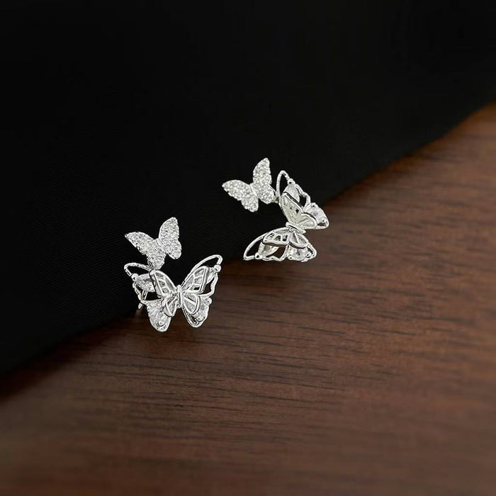 Wholesale Four-Leaf Flower Pearl Earrings for Women