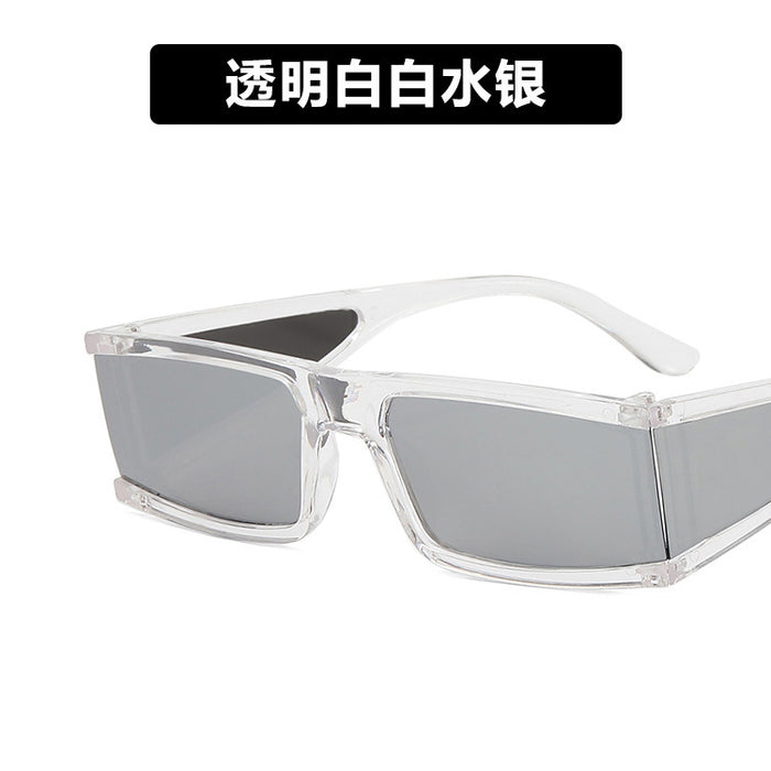 Wholesale New sunglasses for women, personalized square block trendy sunglasses