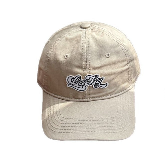 Wholesale Vintage washed embroidered letter baseball cap with wide brim, soft top, duckbill cap, versatile hat