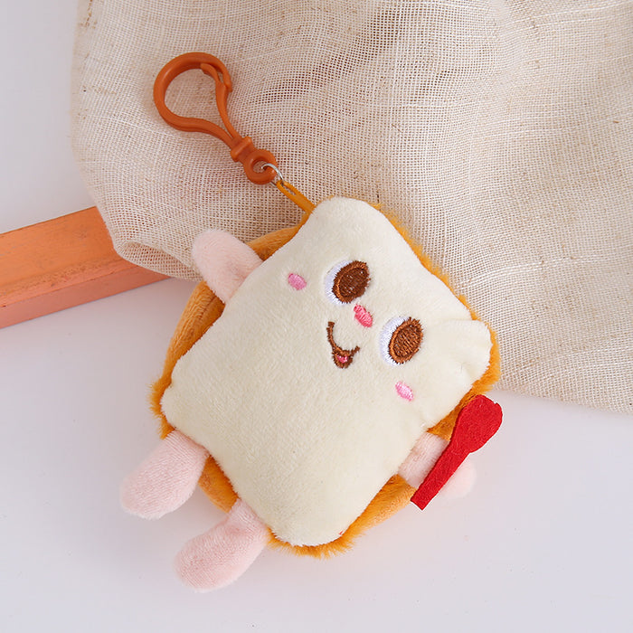 Wholesale Creative Cartoon Wallet Plush Dolphin Pendant Coin Storage Bag