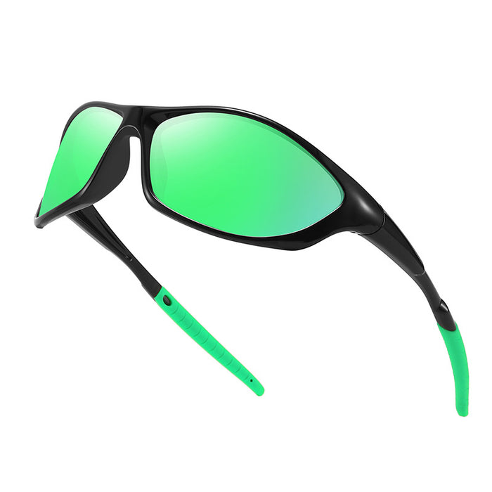 Wholesale Outdoor sports cycling polarized sunglasses retro travel driving fishing sunglasses glasses