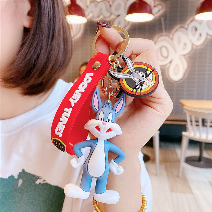 Wholesale Anime PVC Doll Keychain JDC-KC-JBao004