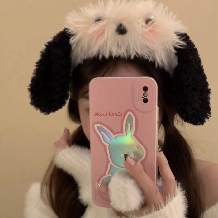 Wholesale Plush long eared puppy headband cute headband accessory