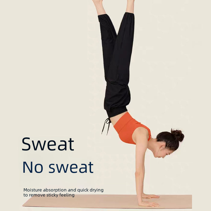 Wholesale New cool and quick drying sports pants with long legs and loose fit yoga pants for casual fitness wear
